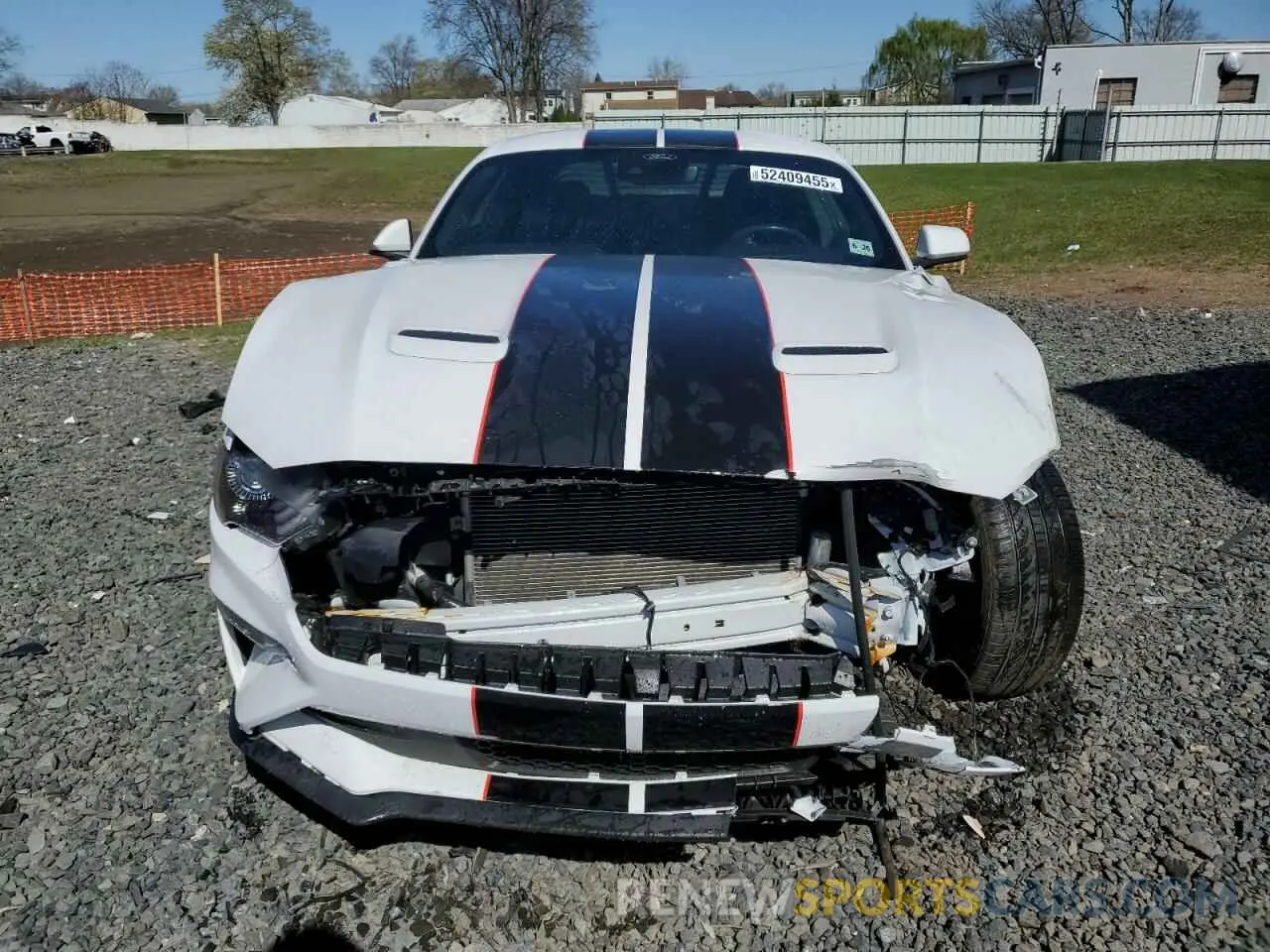 5 Photograph of a damaged car 1FA6P8CF5M5118306 FORD MUSTANG 2021
