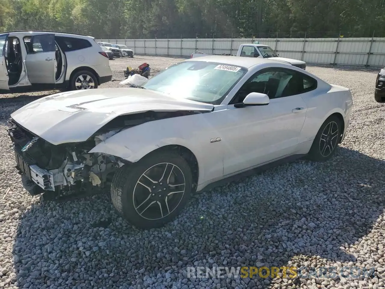 1 Photograph of a damaged car 1FA6P8CF5M5143867 FORD MUSTANG 2021
