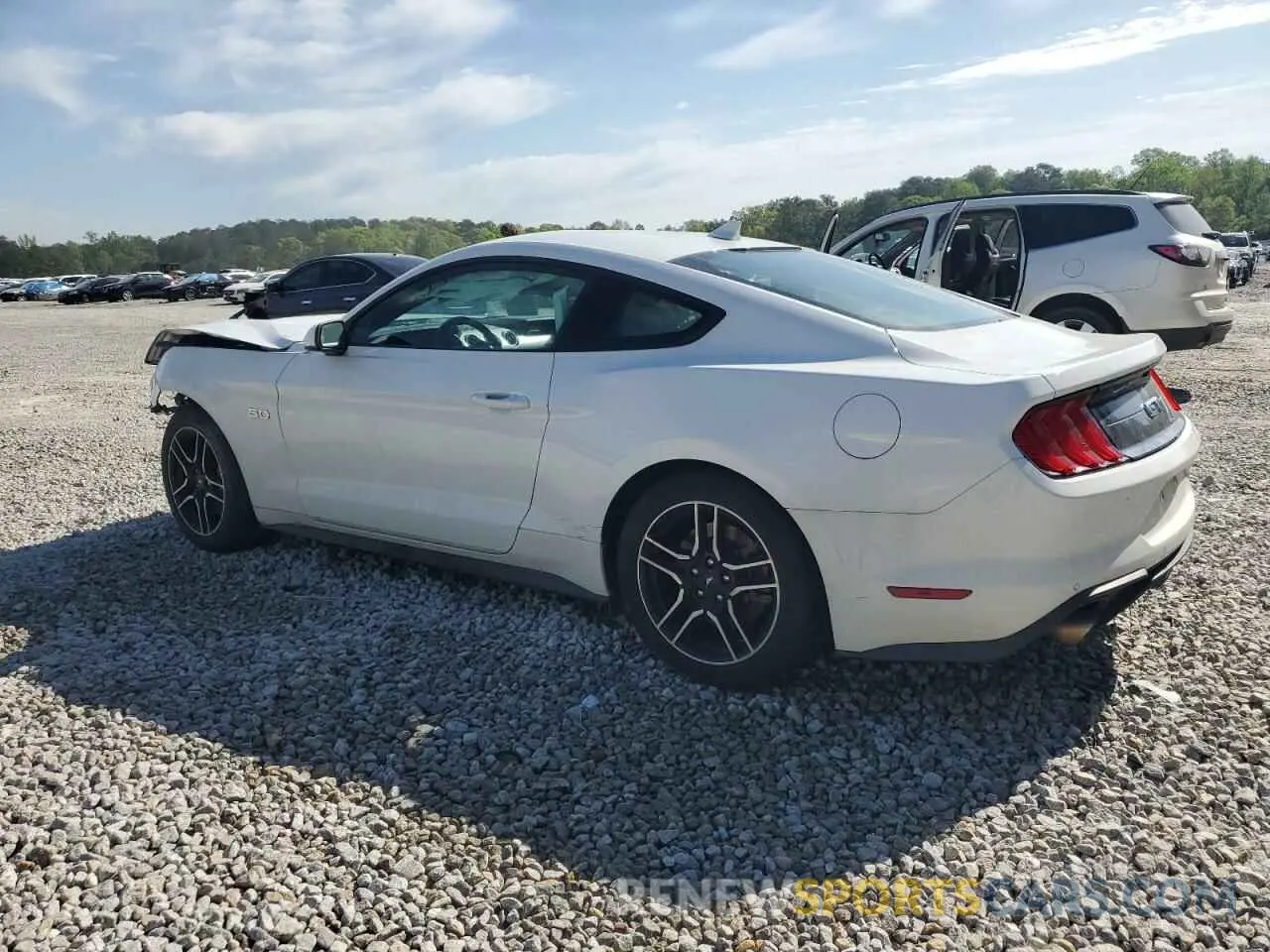 2 Photograph of a damaged car 1FA6P8CF5M5143867 FORD MUSTANG 2021