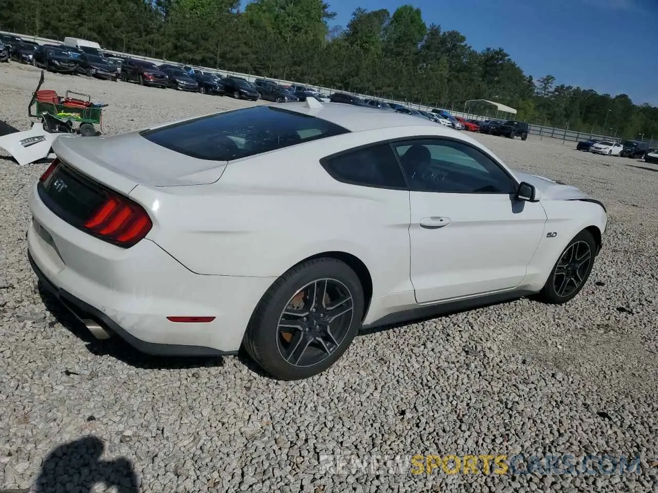 3 Photograph of a damaged car 1FA6P8CF5M5143867 FORD MUSTANG 2021