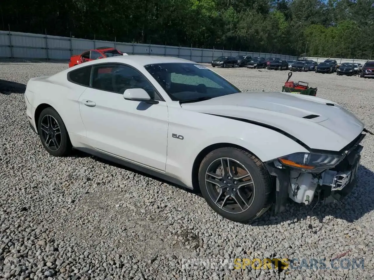 4 Photograph of a damaged car 1FA6P8CF5M5143867 FORD MUSTANG 2021