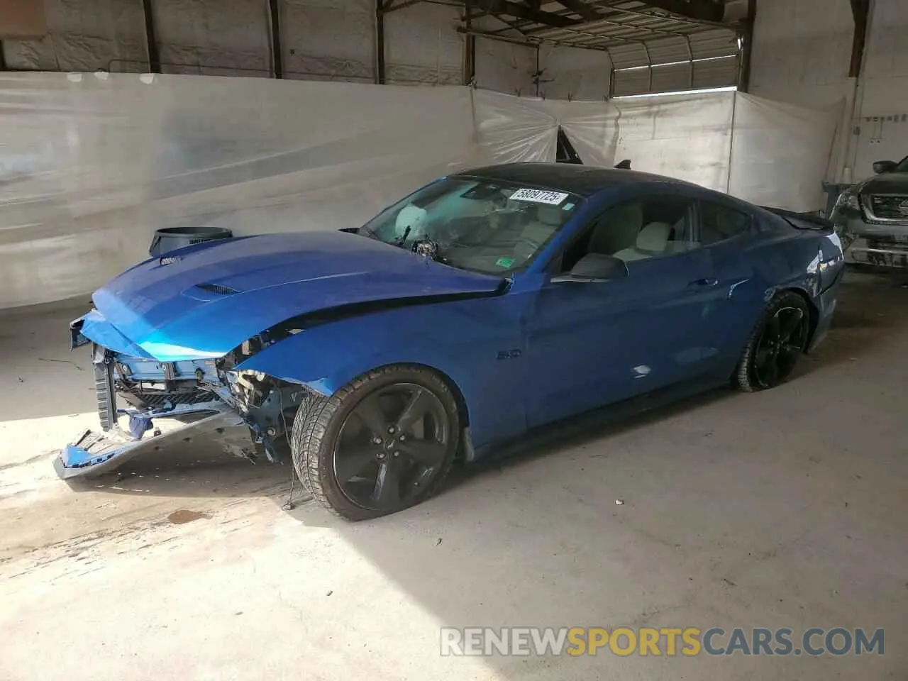 1 Photograph of a damaged car 1FA6P8CF5M5145196 FORD MUSTANG 2021