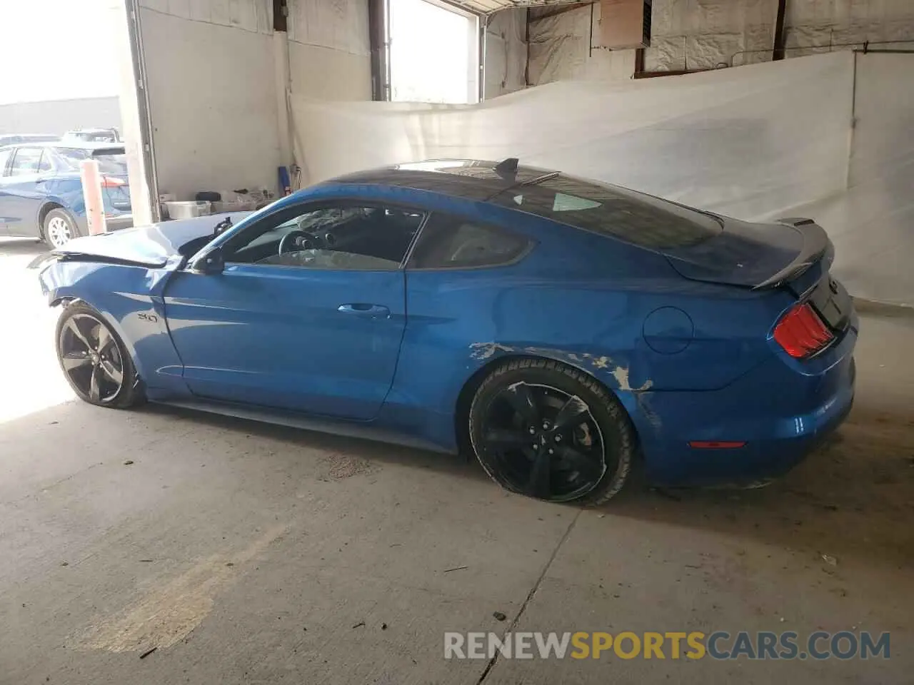 2 Photograph of a damaged car 1FA6P8CF5M5145196 FORD MUSTANG 2021