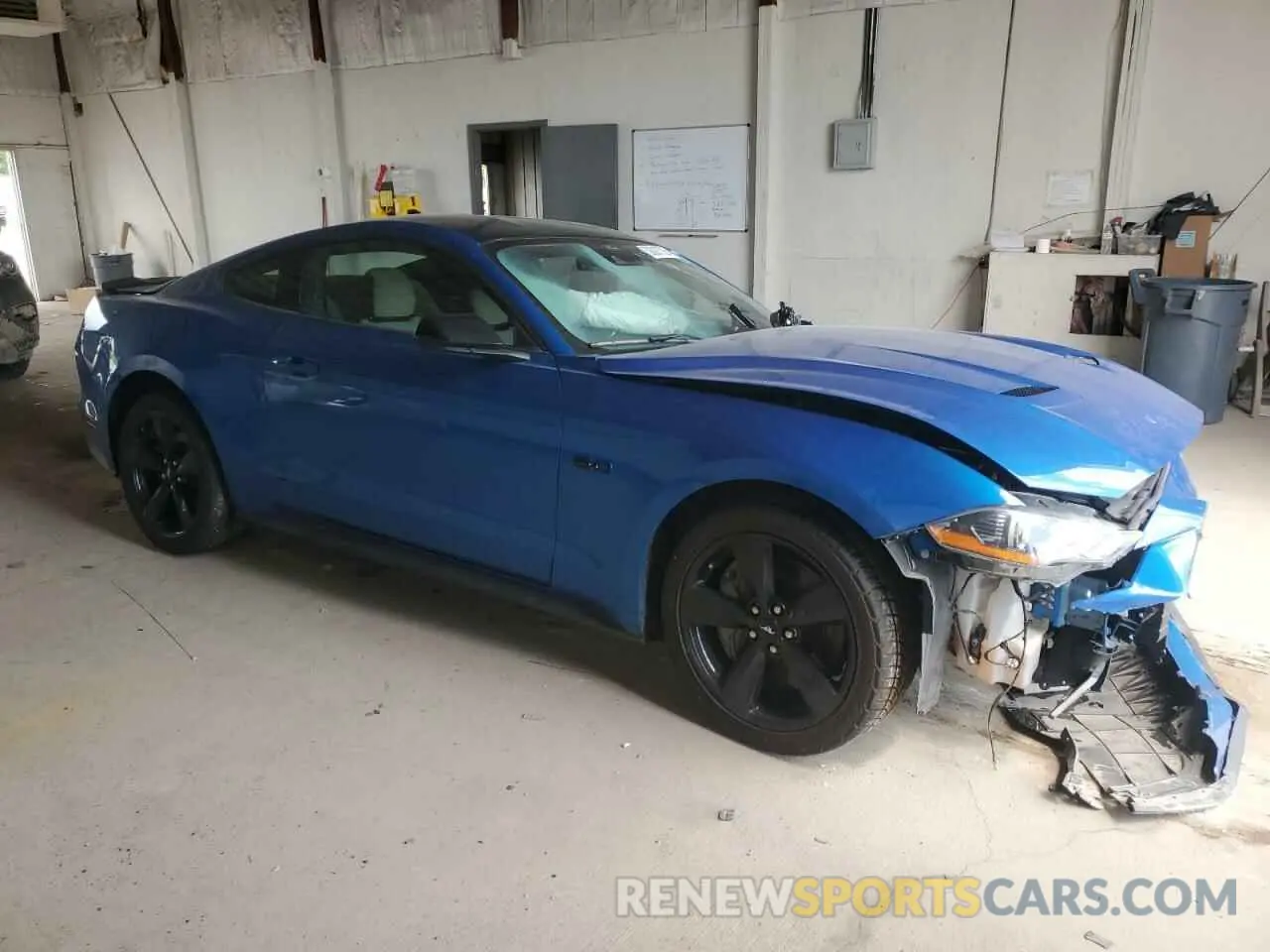 4 Photograph of a damaged car 1FA6P8CF5M5145196 FORD MUSTANG 2021
