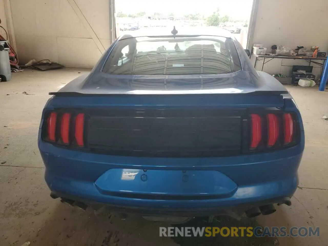 6 Photograph of a damaged car 1FA6P8CF5M5145196 FORD MUSTANG 2021