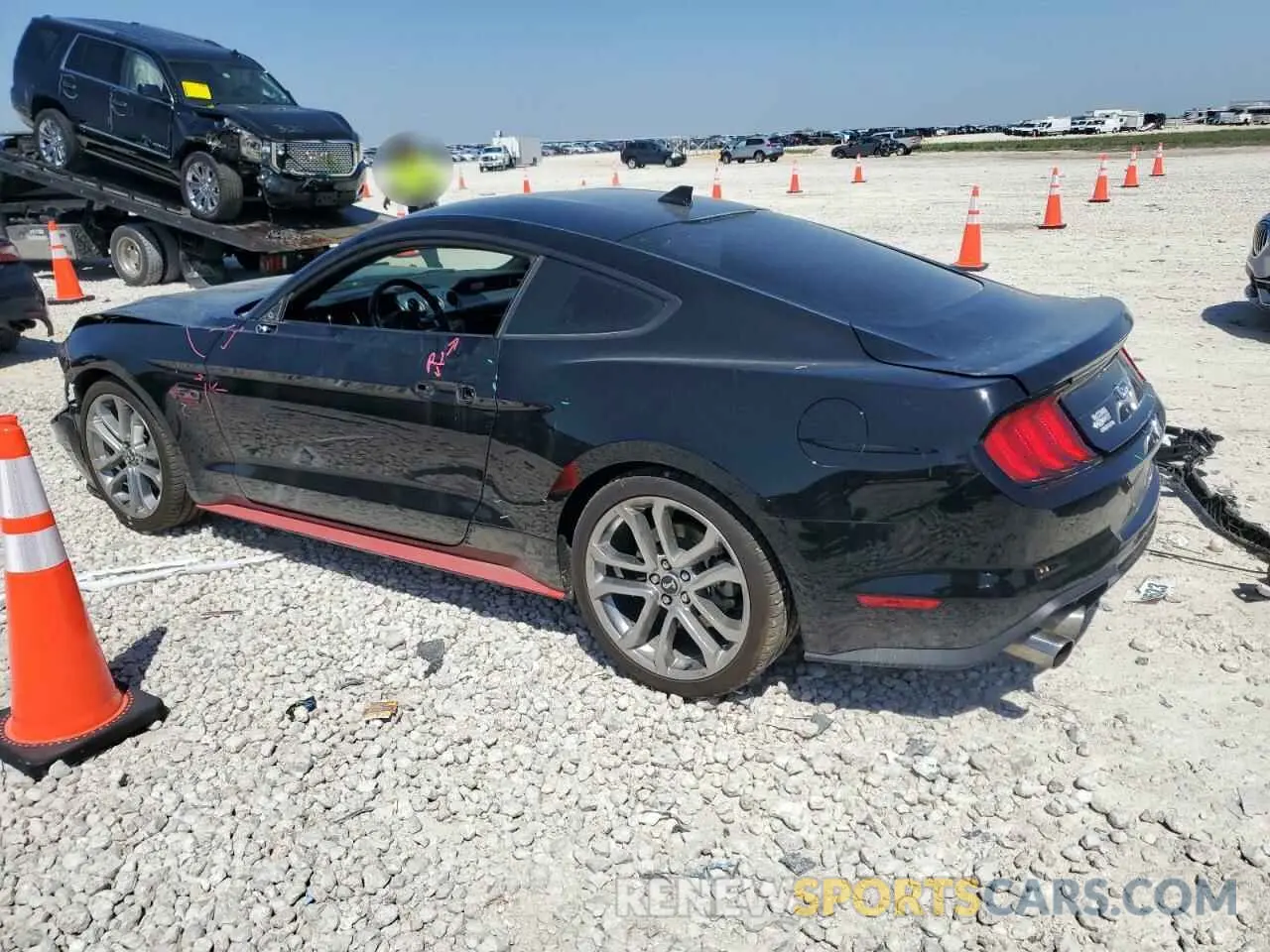 2 Photograph of a damaged car 1FA6P8CF5M5148745 FORD MUSTANG 2021