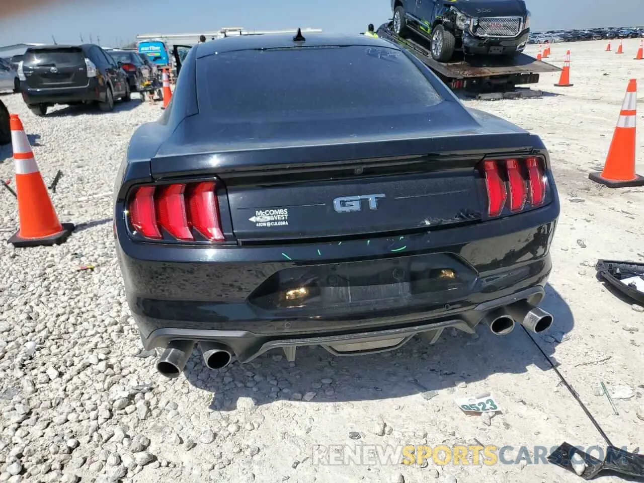 6 Photograph of a damaged car 1FA6P8CF5M5148745 FORD MUSTANG 2021