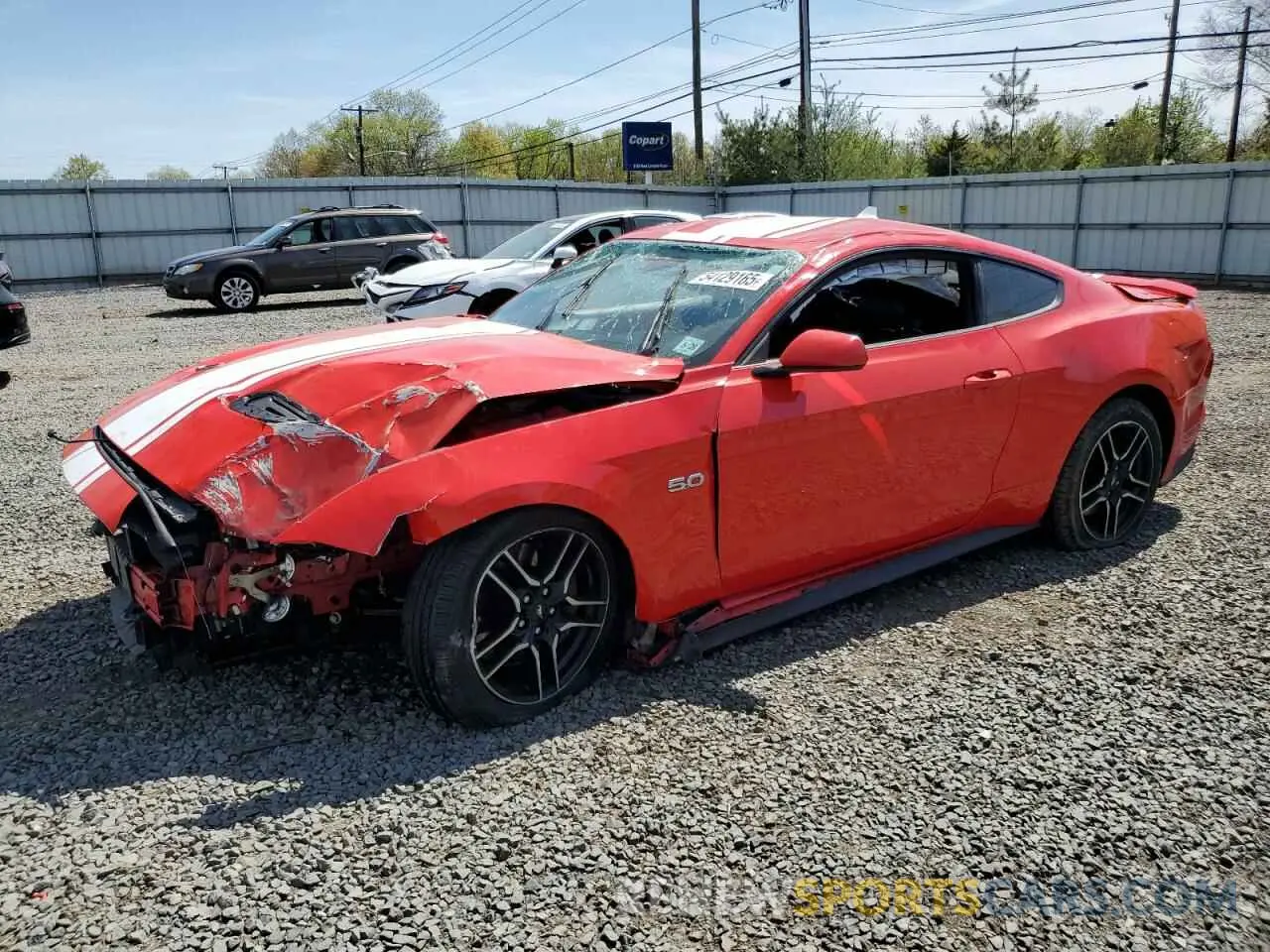 1 Photograph of a damaged car 1FA6P8CF6M5116547 FORD MUSTANG 2021