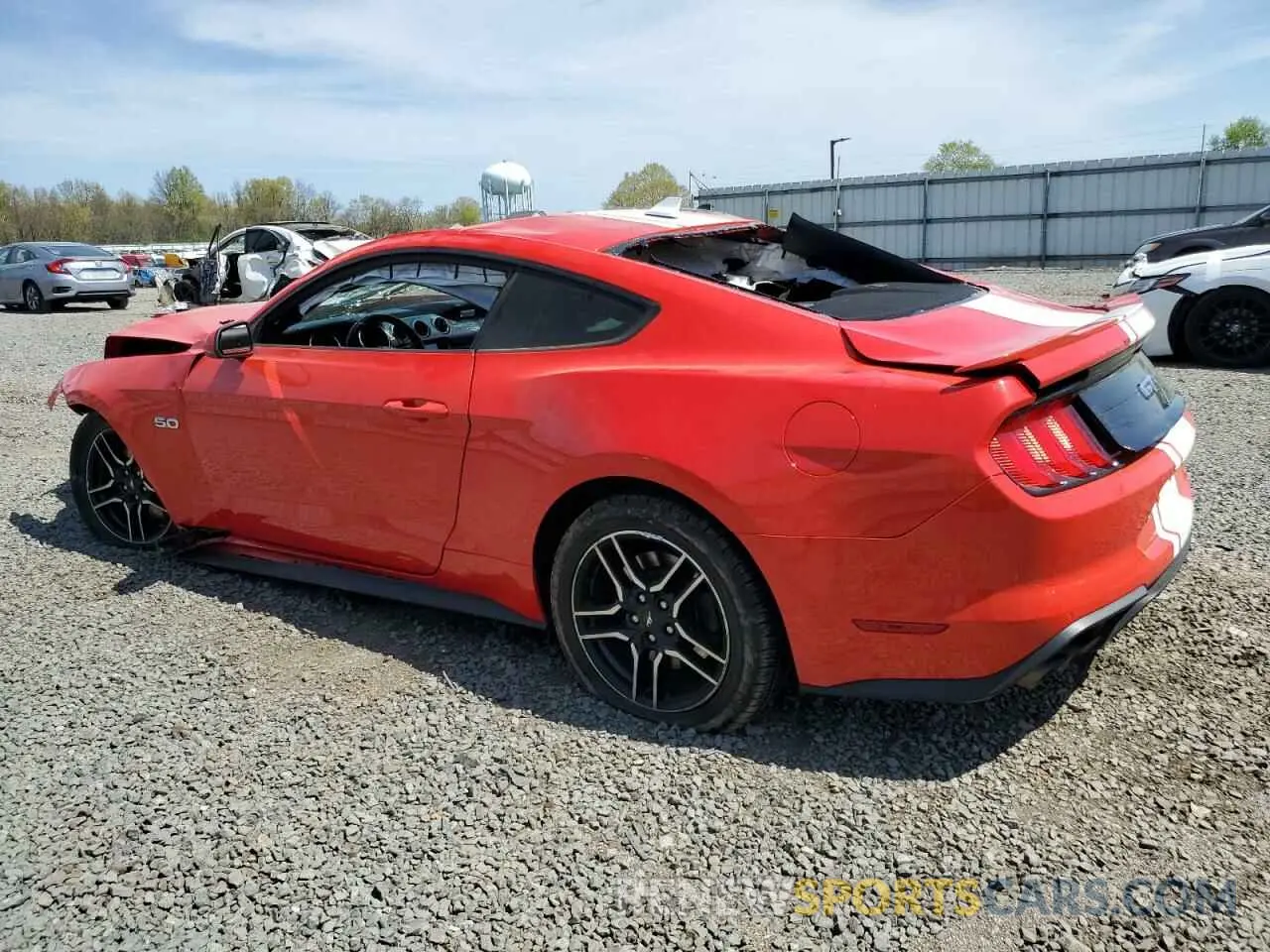2 Photograph of a damaged car 1FA6P8CF6M5116547 FORD MUSTANG 2021
