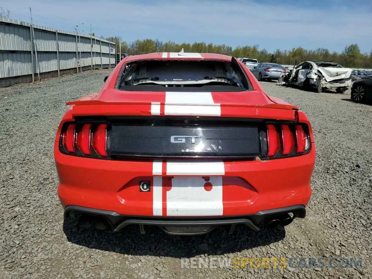 6 Photograph of a damaged car 1FA6P8CF6M5116547 FORD MUSTANG 2021