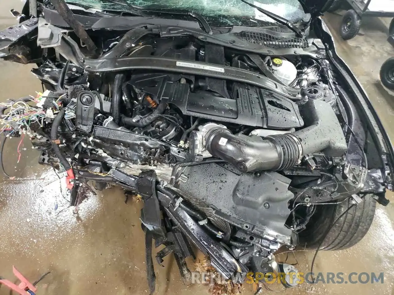 11 Photograph of a damaged car 1FA6P8CF6M5121909 FORD MUSTANG 2021