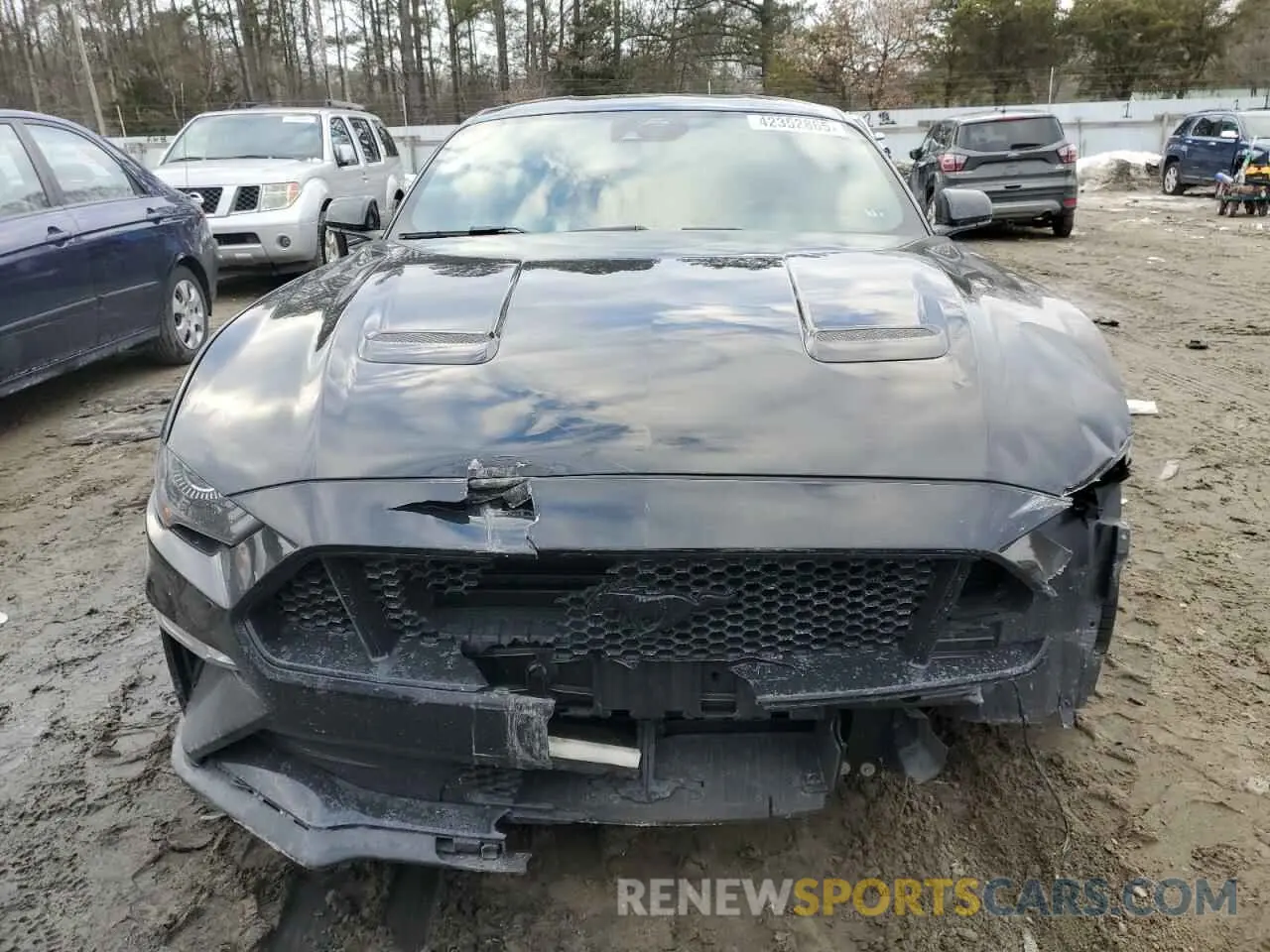 5 Photograph of a damaged car 1FA6P8CF6M5139522 FORD MUSTANG 2021