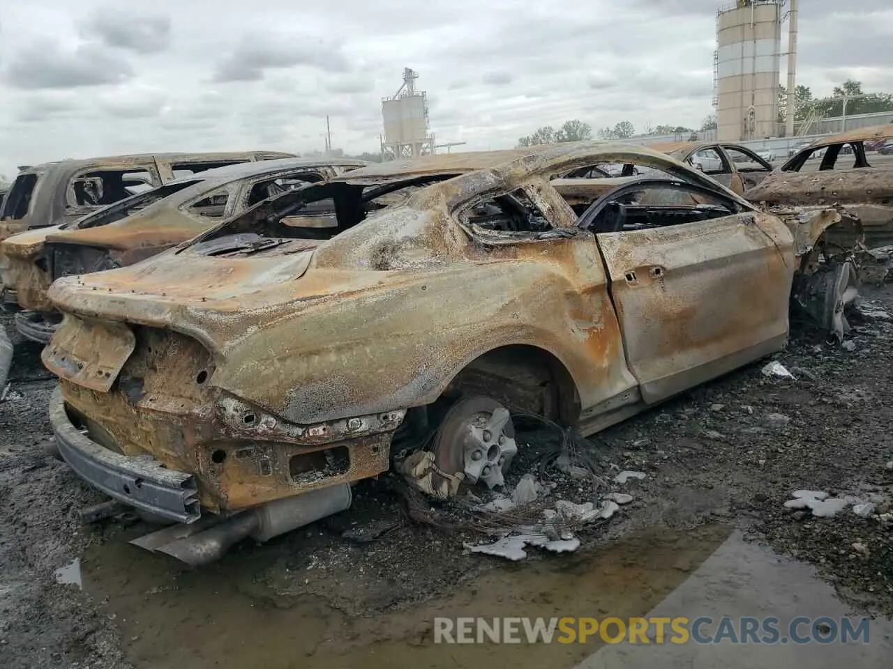 3 Photograph of a damaged car 1FA6P8CF6M5153565 FORD MUSTANG 2021