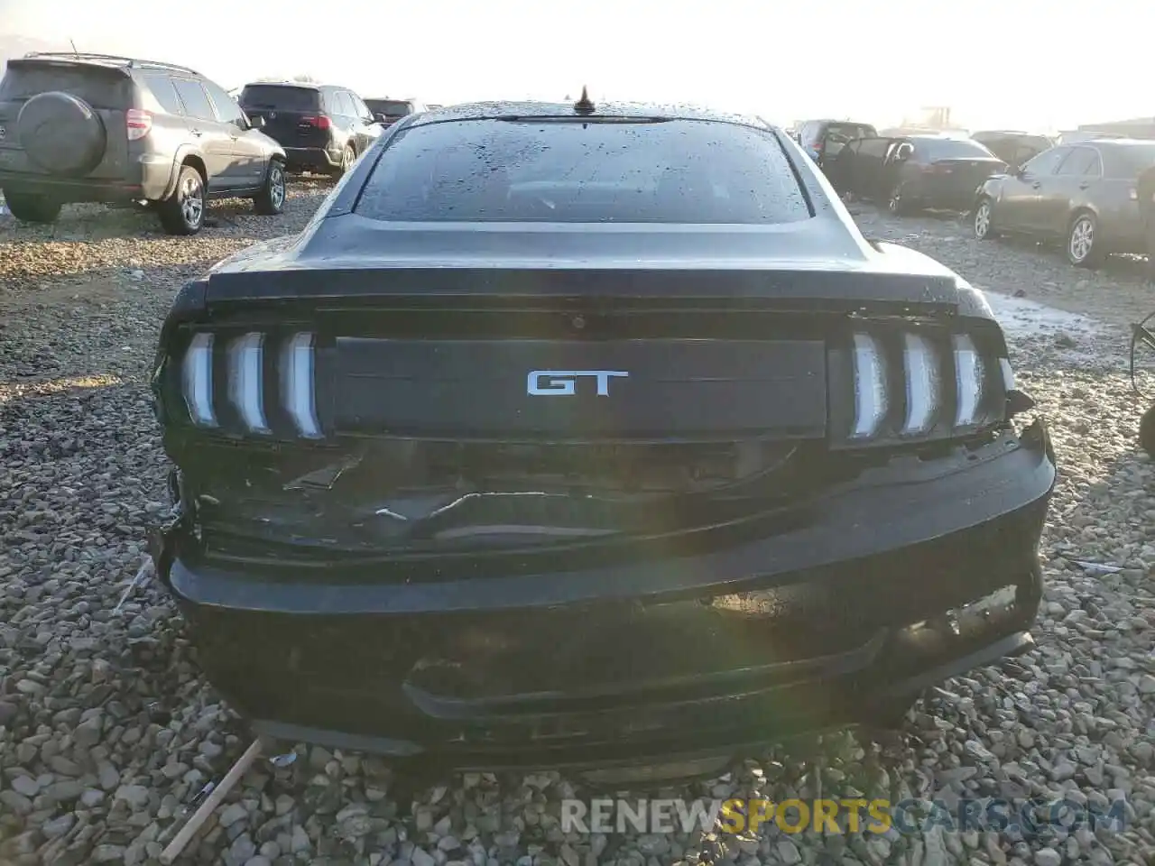 6 Photograph of a damaged car 1FA6P8CF6M5155378 FORD MUSTANG 2021