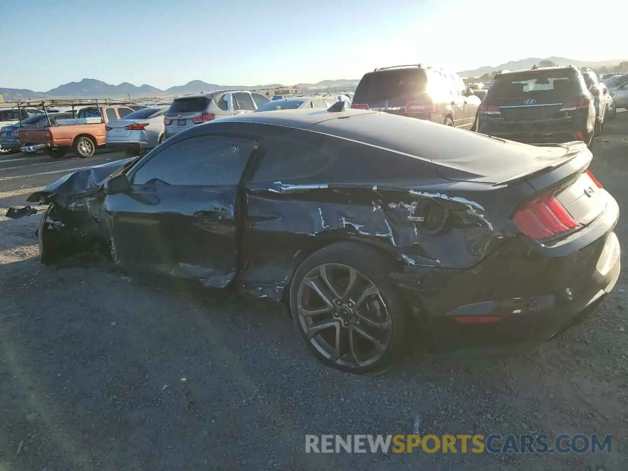 2 Photograph of a damaged car 1FA6P8CF6M5156224 FORD MUSTANG 2021