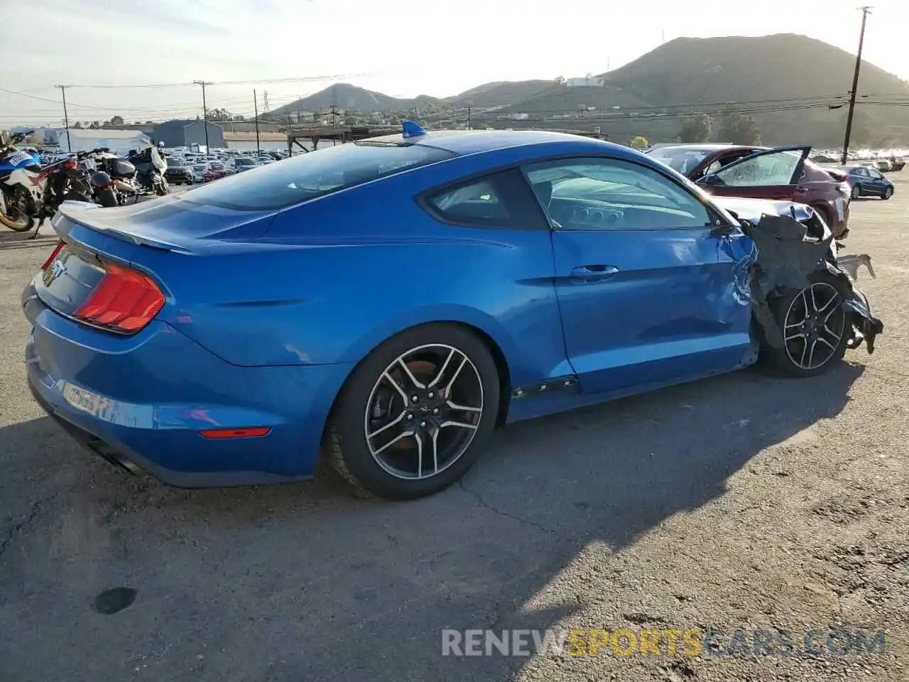 3 Photograph of a damaged car 1FA6P8CF7M5106674 FORD MUSTANG 2021