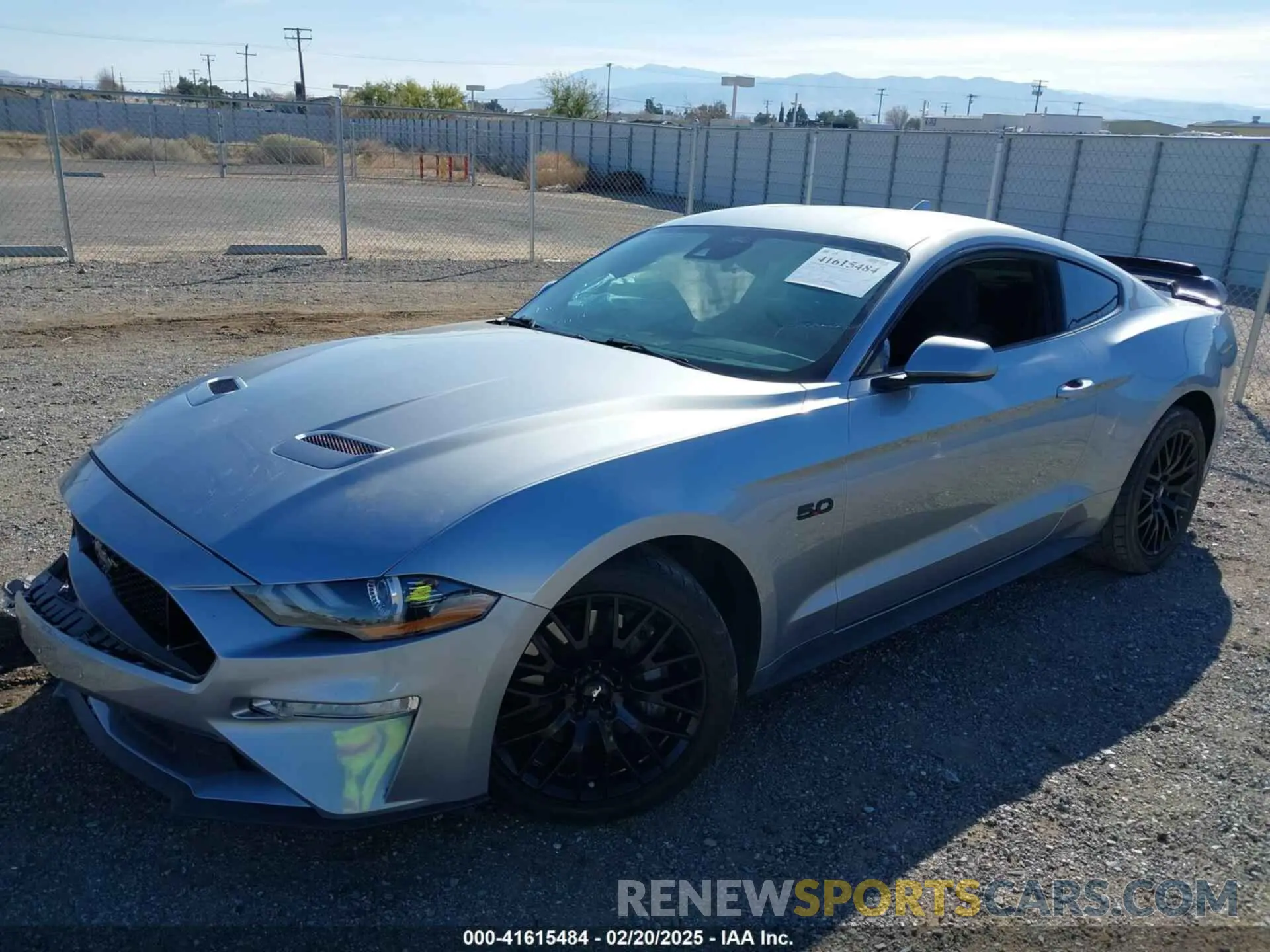 2 Photograph of a damaged car 1FA6P8CF7M5139500 FORD MUSTANG 2021