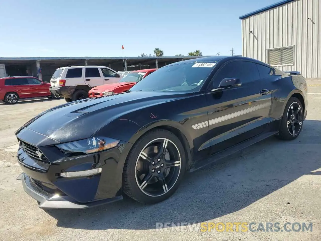 1 Photograph of a damaged car 1FA6P8CF7M5143711 FORD MUSTANG 2021