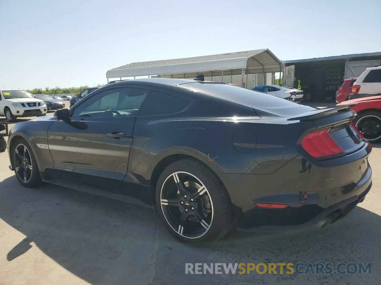 2 Photograph of a damaged car 1FA6P8CF7M5143711 FORD MUSTANG 2021