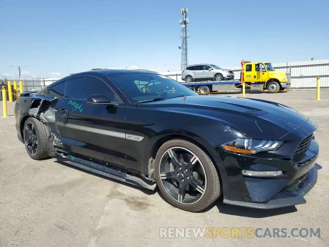 4 Photograph of a damaged car 1FA6P8CF7M5143711 FORD MUSTANG 2021