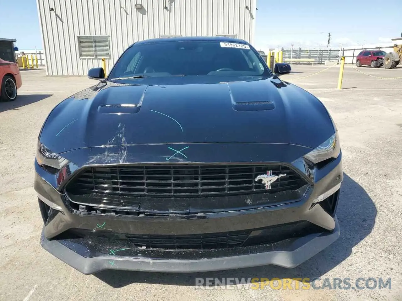 5 Photograph of a damaged car 1FA6P8CF7M5143711 FORD MUSTANG 2021