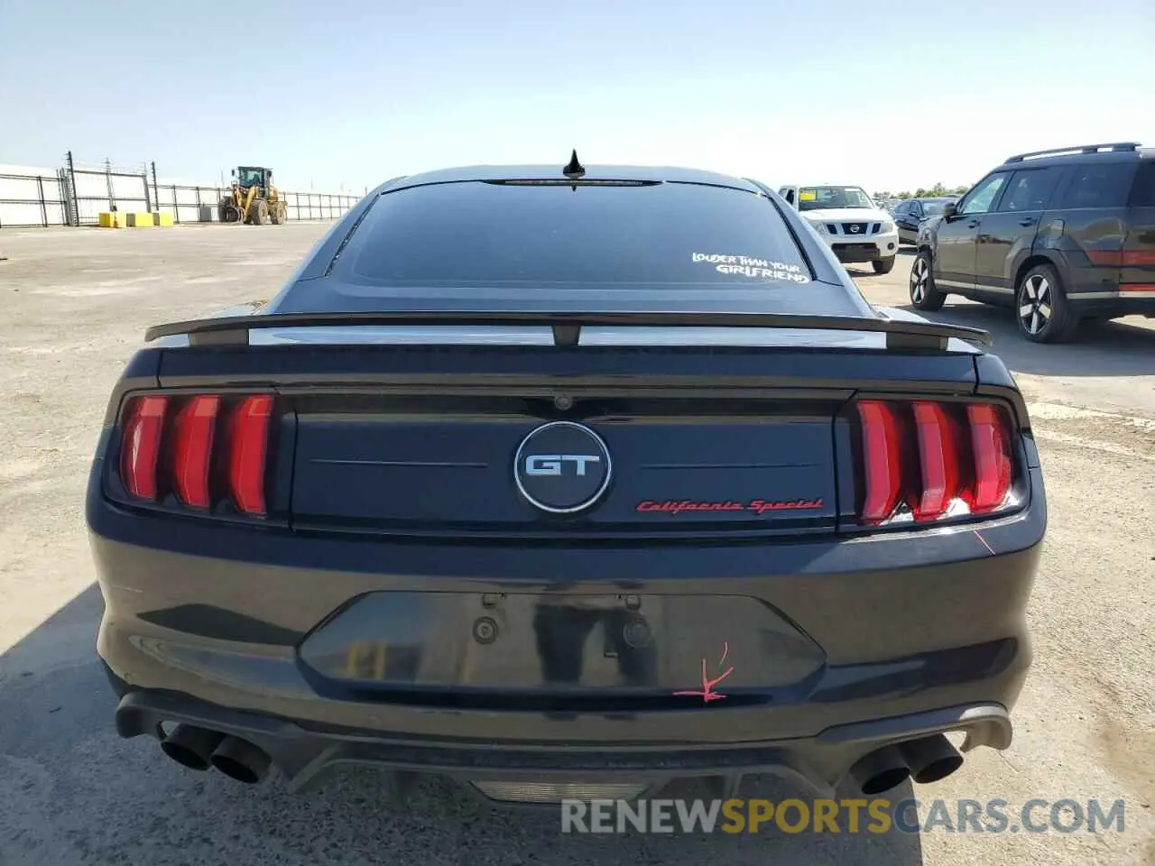 6 Photograph of a damaged car 1FA6P8CF7M5143711 FORD MUSTANG 2021