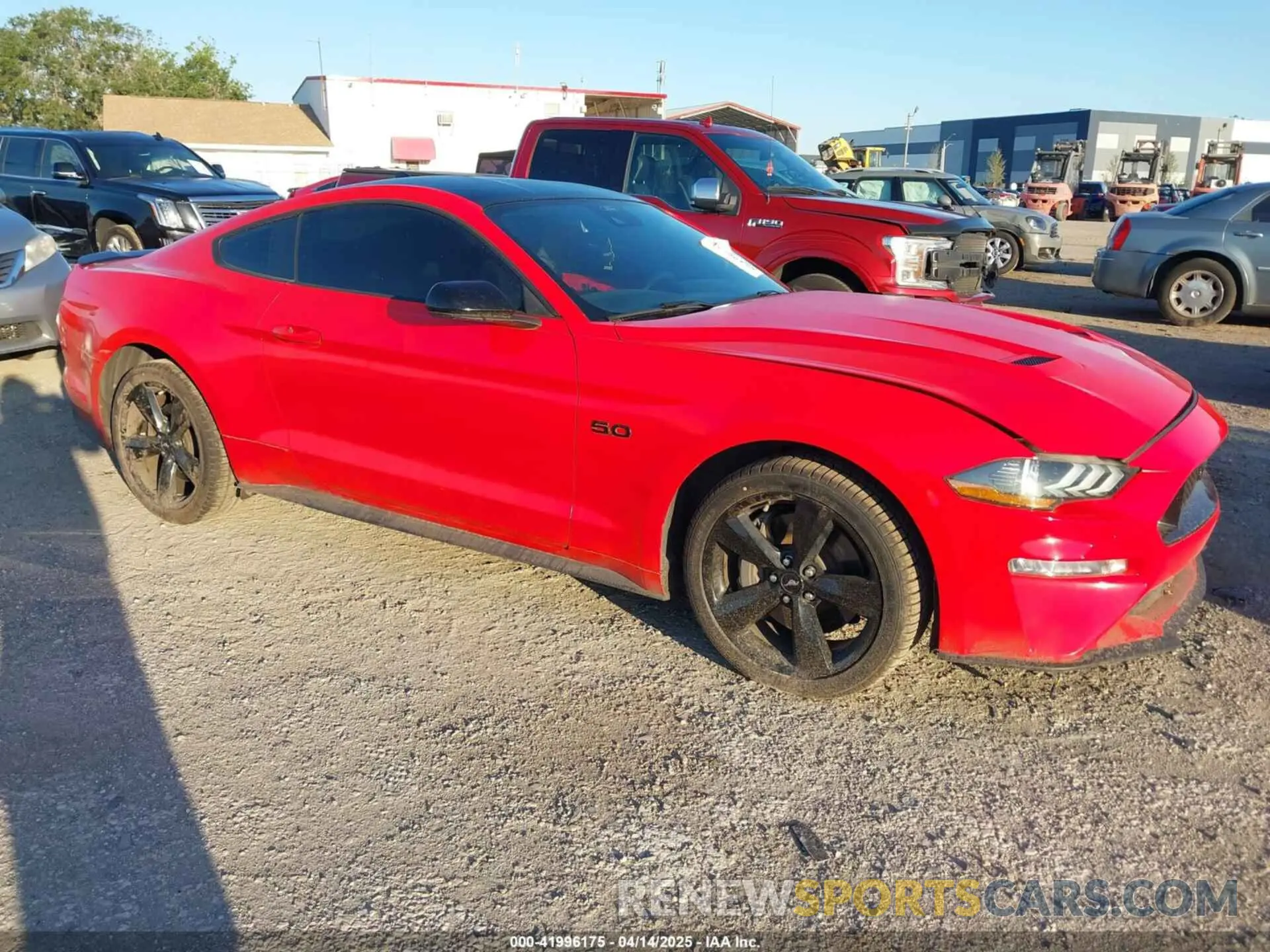 1 Photograph of a damaged car 1FA6P8CF8M5102178 FORD MUSTANG 2021