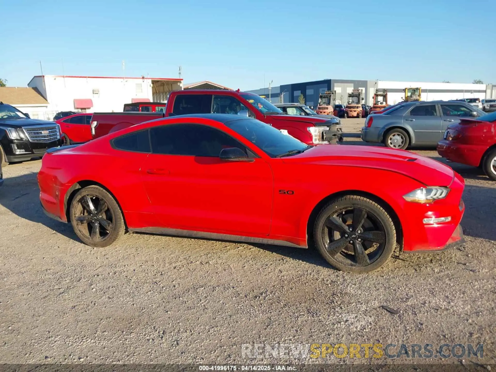 14 Photograph of a damaged car 1FA6P8CF8M5102178 FORD MUSTANG 2021