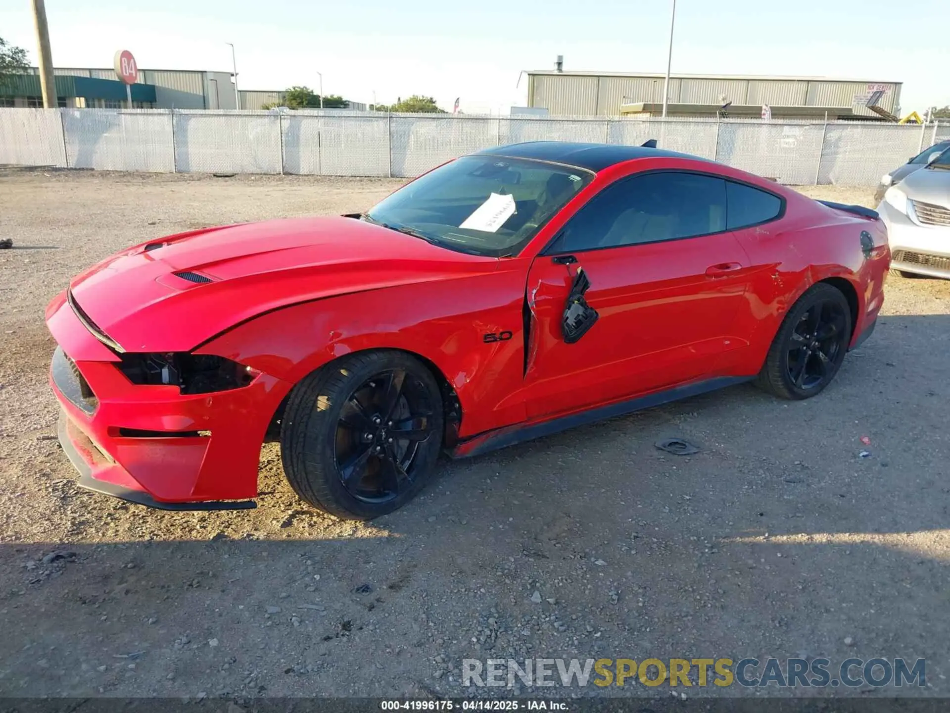 2 Photograph of a damaged car 1FA6P8CF8M5102178 FORD MUSTANG 2021