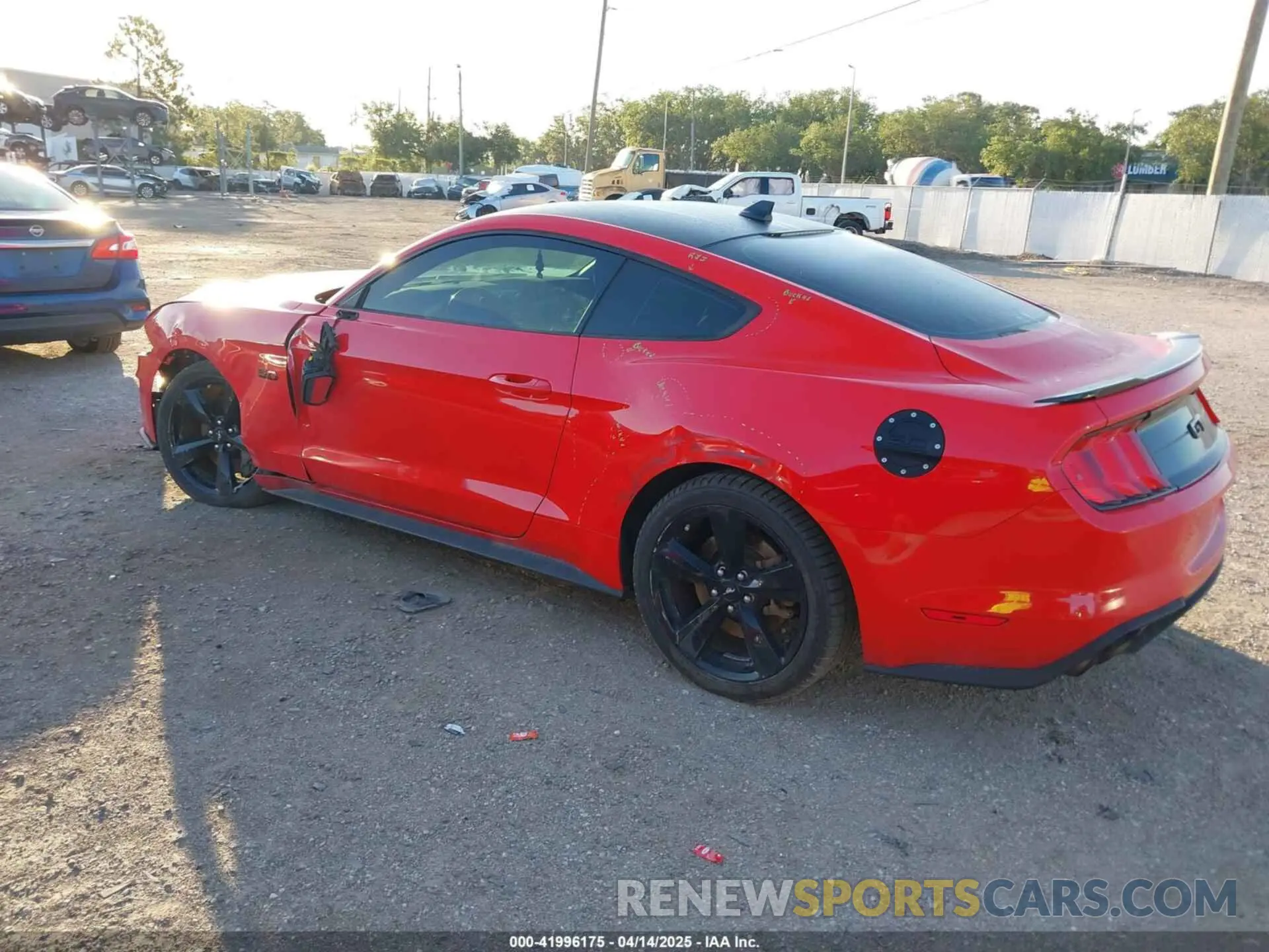 3 Photograph of a damaged car 1FA6P8CF8M5102178 FORD MUSTANG 2021