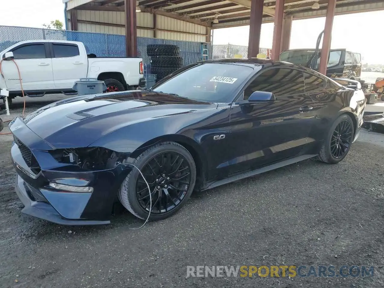 1 Photograph of a damaged car 1FA6P8CF8M5133172 FORD MUSTANG 2021