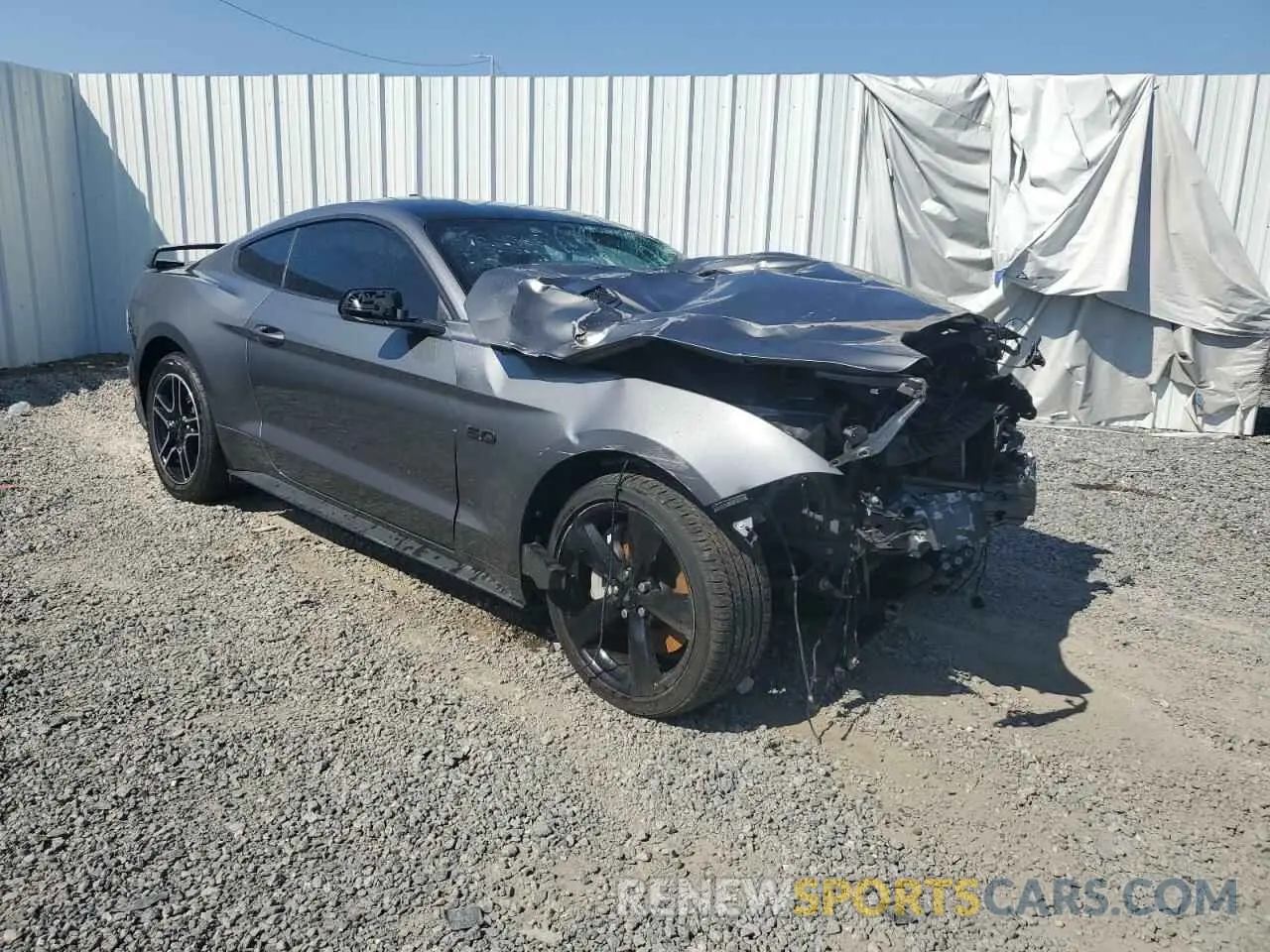 4 Photograph of a damaged car 1FA6P8CF8M5133205 FORD MUSTANG 2021