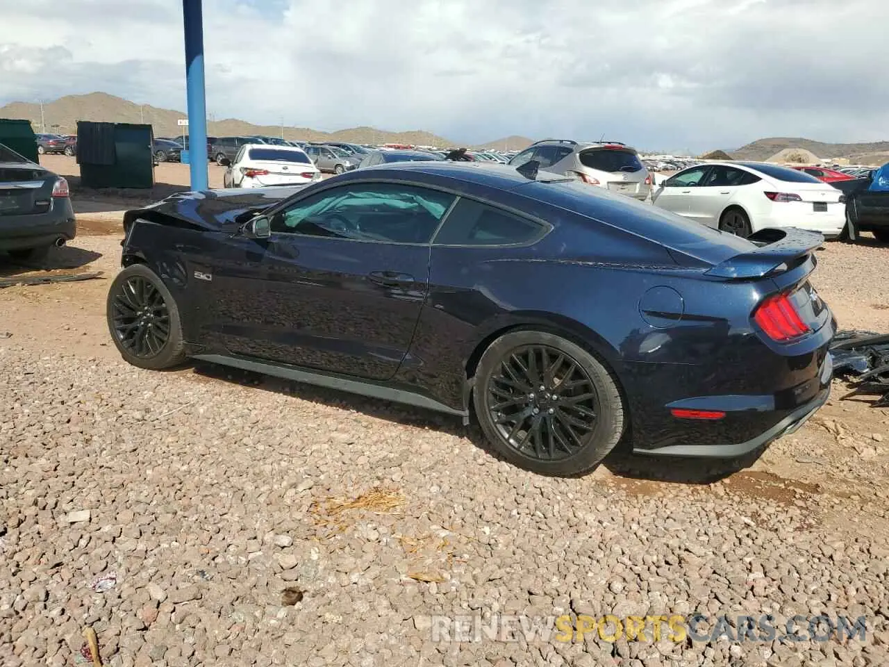 2 Photograph of a damaged car 1FA6P8CF8M5133785 FORD MUSTANG 2021