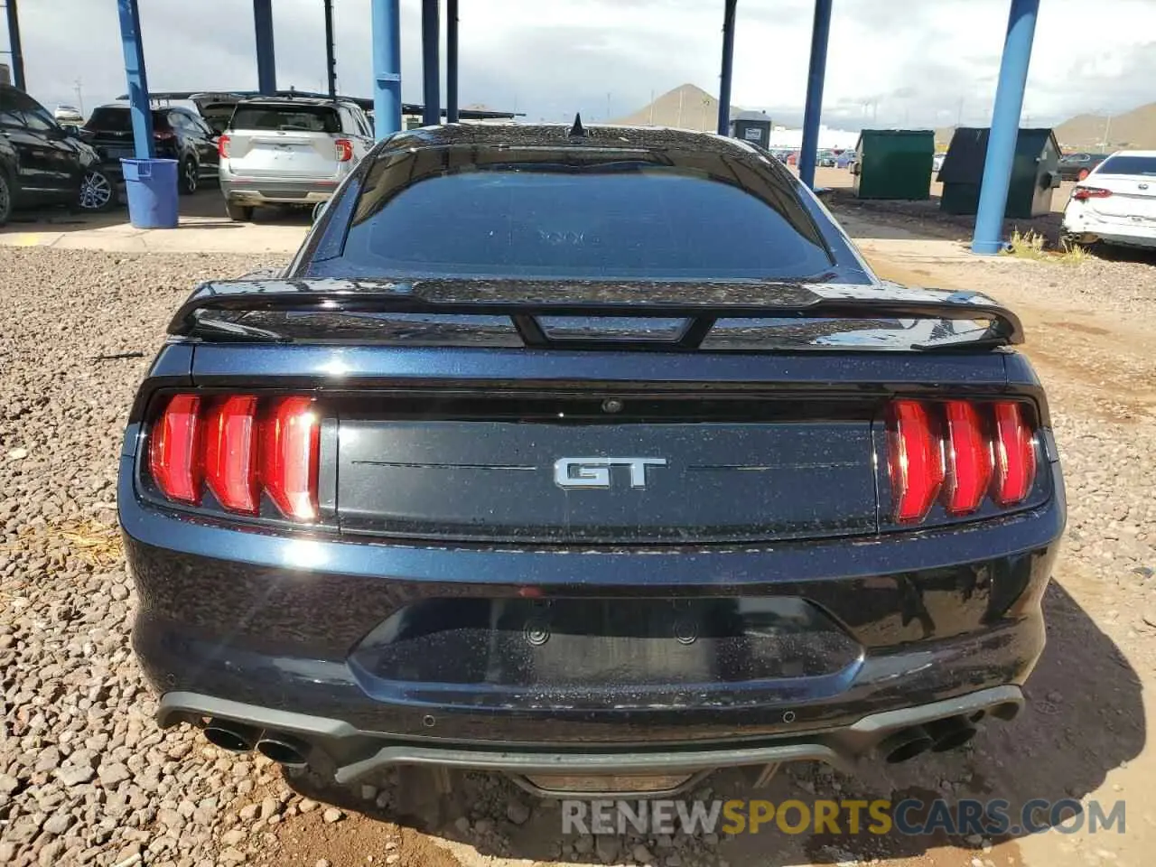 6 Photograph of a damaged car 1FA6P8CF8M5133785 FORD MUSTANG 2021
