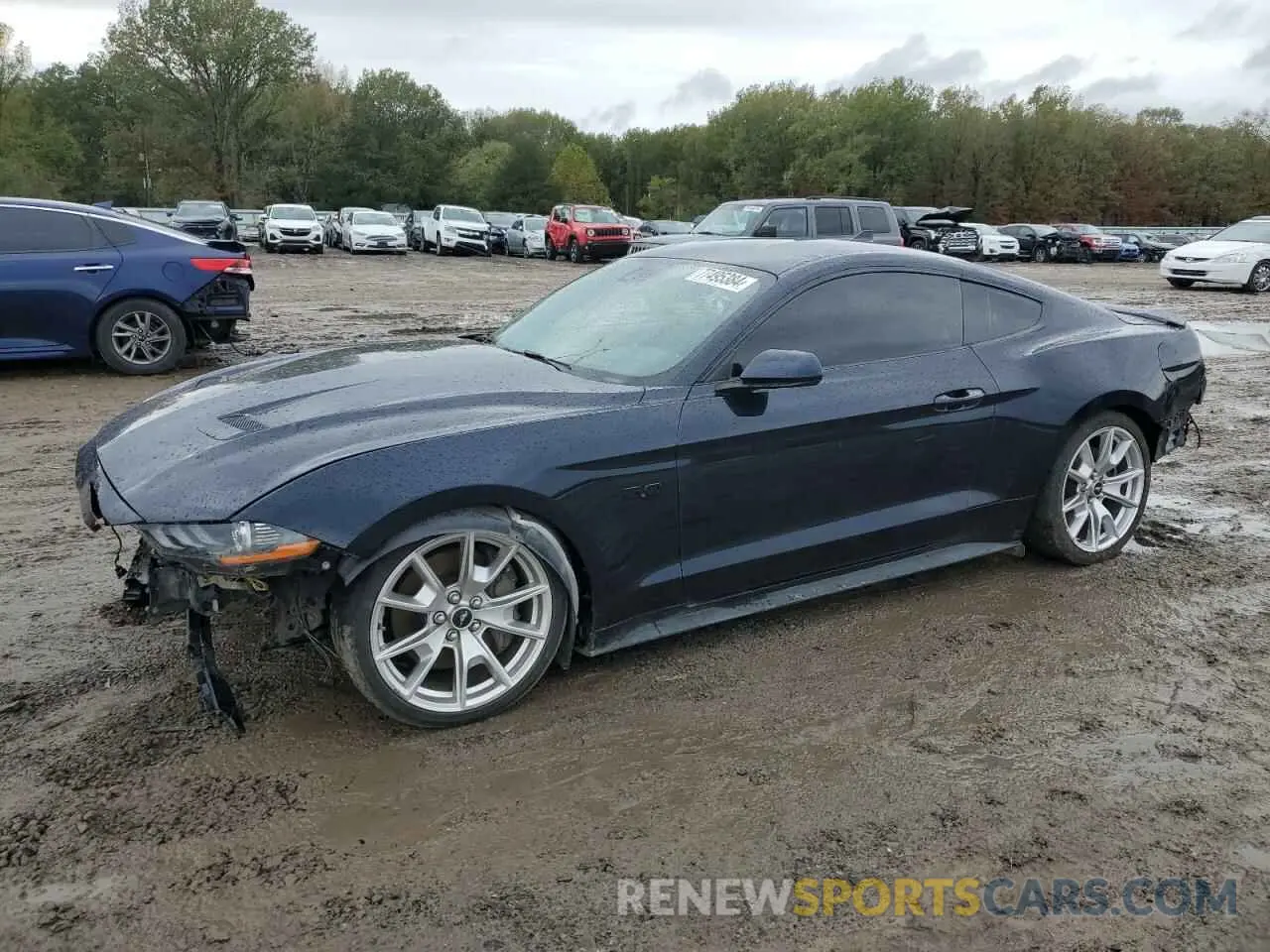 1 Photograph of a damaged car 1FA6P8CF8M5145208 FORD MUSTANG 2021
