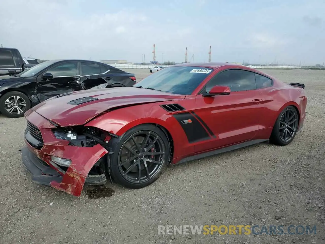 1 Photograph of a damaged car 1FA6P8CF8M5145287 FORD MUSTANG 2021