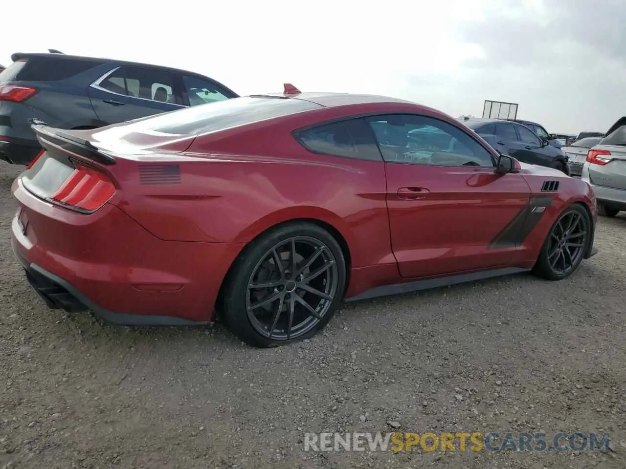 3 Photograph of a damaged car 1FA6P8CF8M5145287 FORD MUSTANG 2021