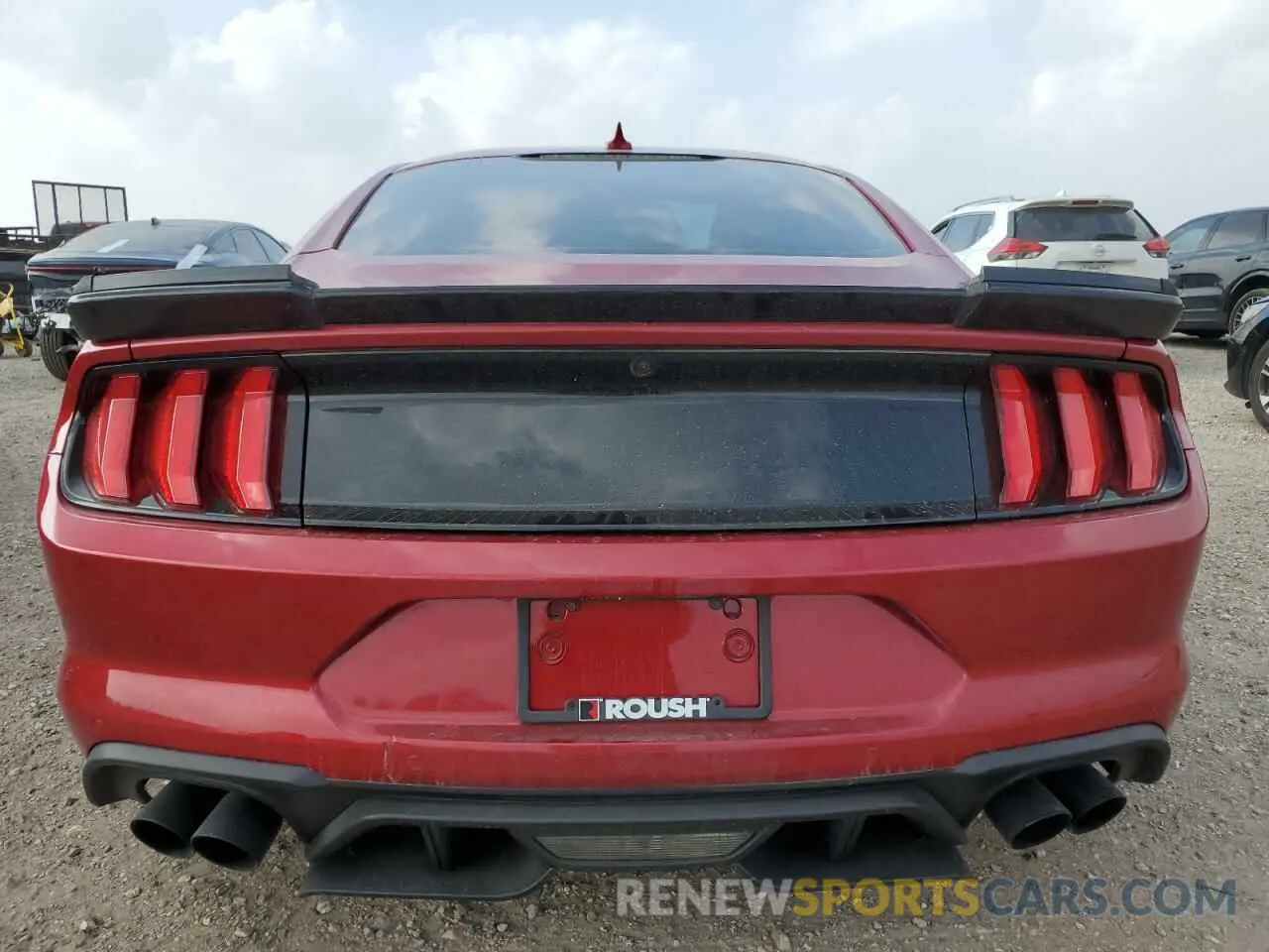 6 Photograph of a damaged car 1FA6P8CF8M5145287 FORD MUSTANG 2021