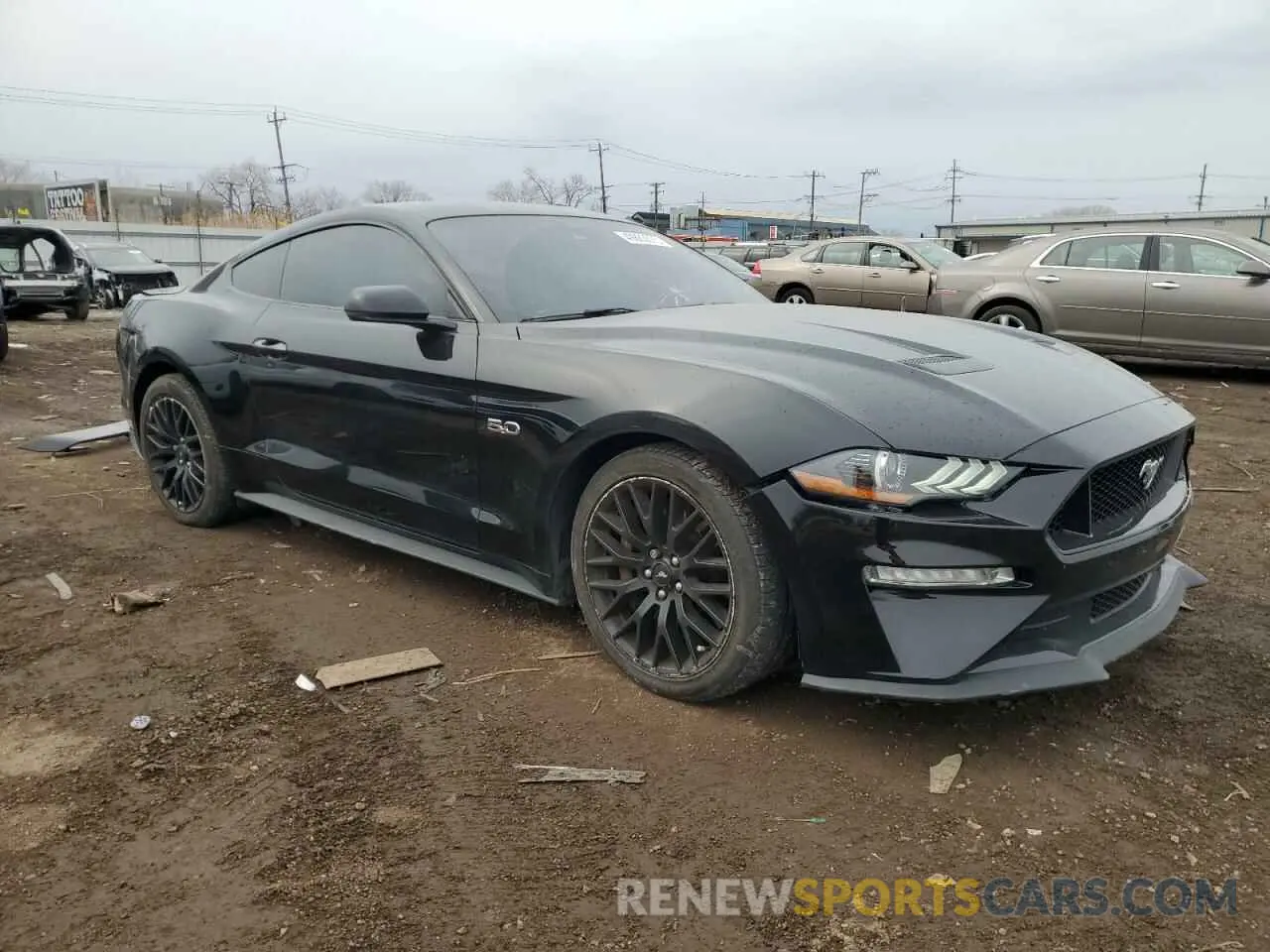4 Photograph of a damaged car 1FA6P8CF8M5150487 FORD MUSTANG 2021