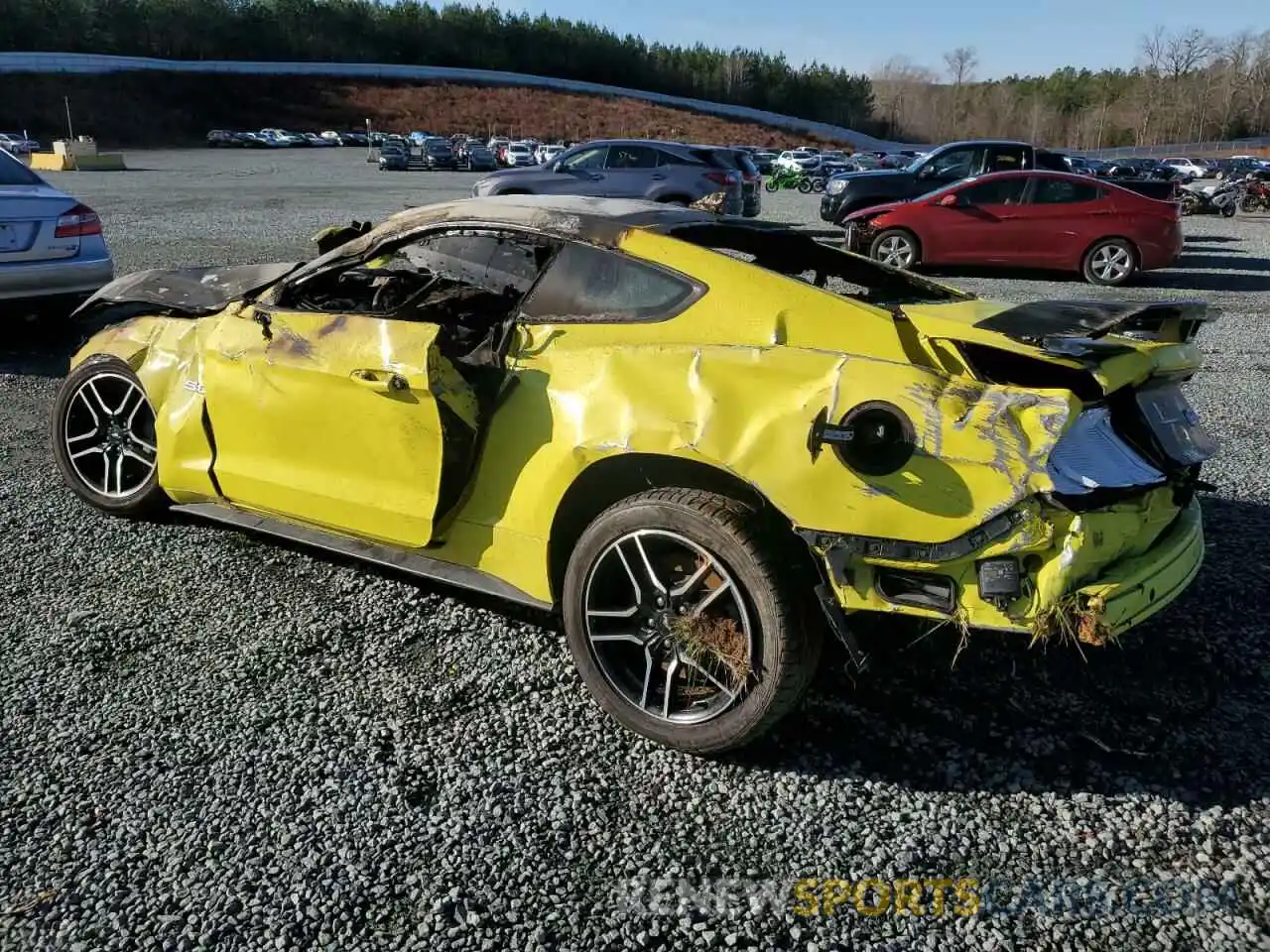 2 Photograph of a damaged car 1FA6P8CF8M5152188 FORD MUSTANG 2021