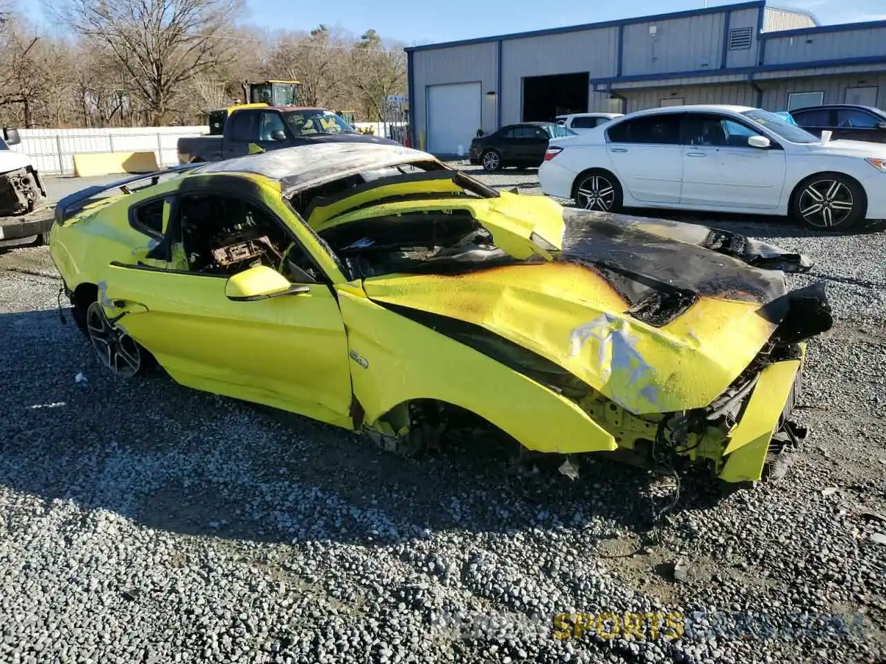 4 Photograph of a damaged car 1FA6P8CF8M5152188 FORD MUSTANG 2021