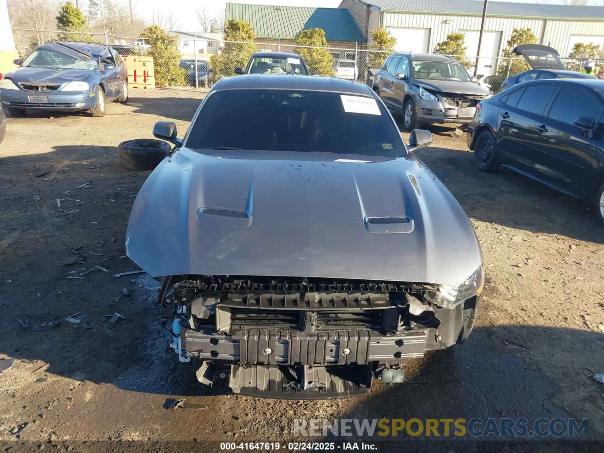 13 Photograph of a damaged car 1FA6P8CF9M5117126 FORD MUSTANG 2021