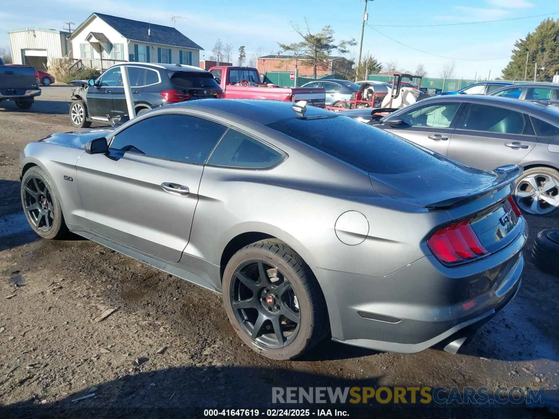 3 Photograph of a damaged car 1FA6P8CF9M5117126 FORD MUSTANG 2021