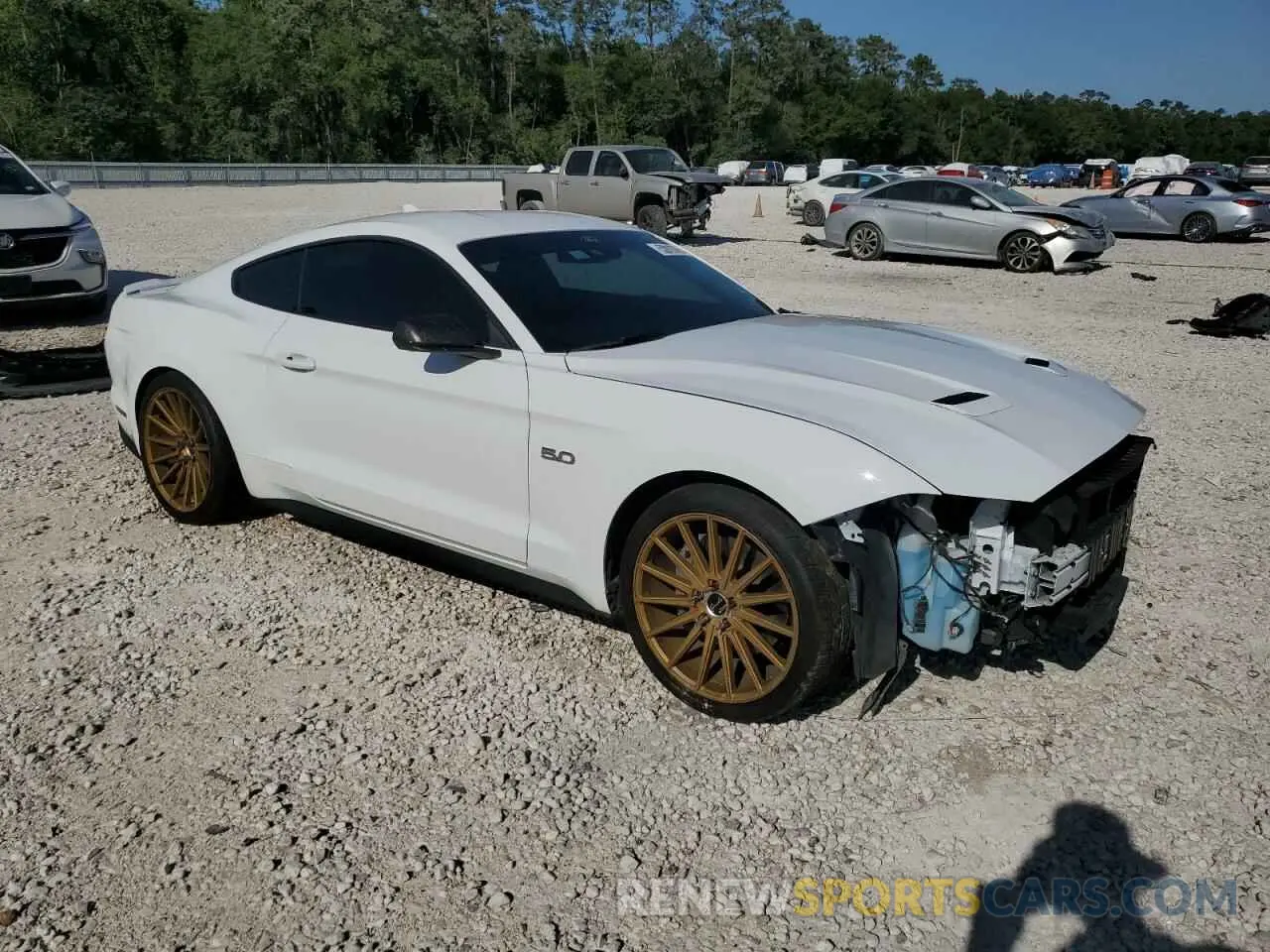 4 Photograph of a damaged car 1FA6P8CF9M5148859 FORD MUSTANG 2021