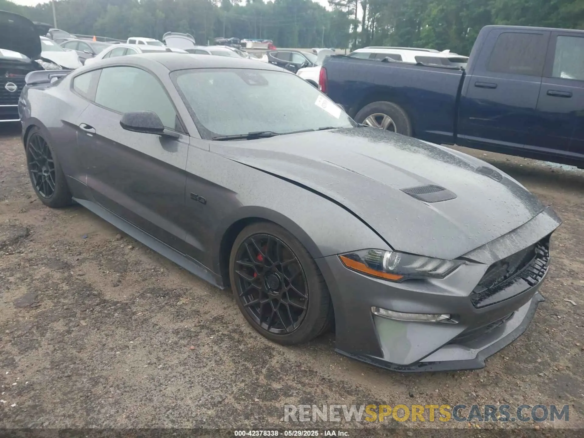 1 Photograph of a damaged car 1FA6P8CF9M5149347 FORD MUSTANG 2021