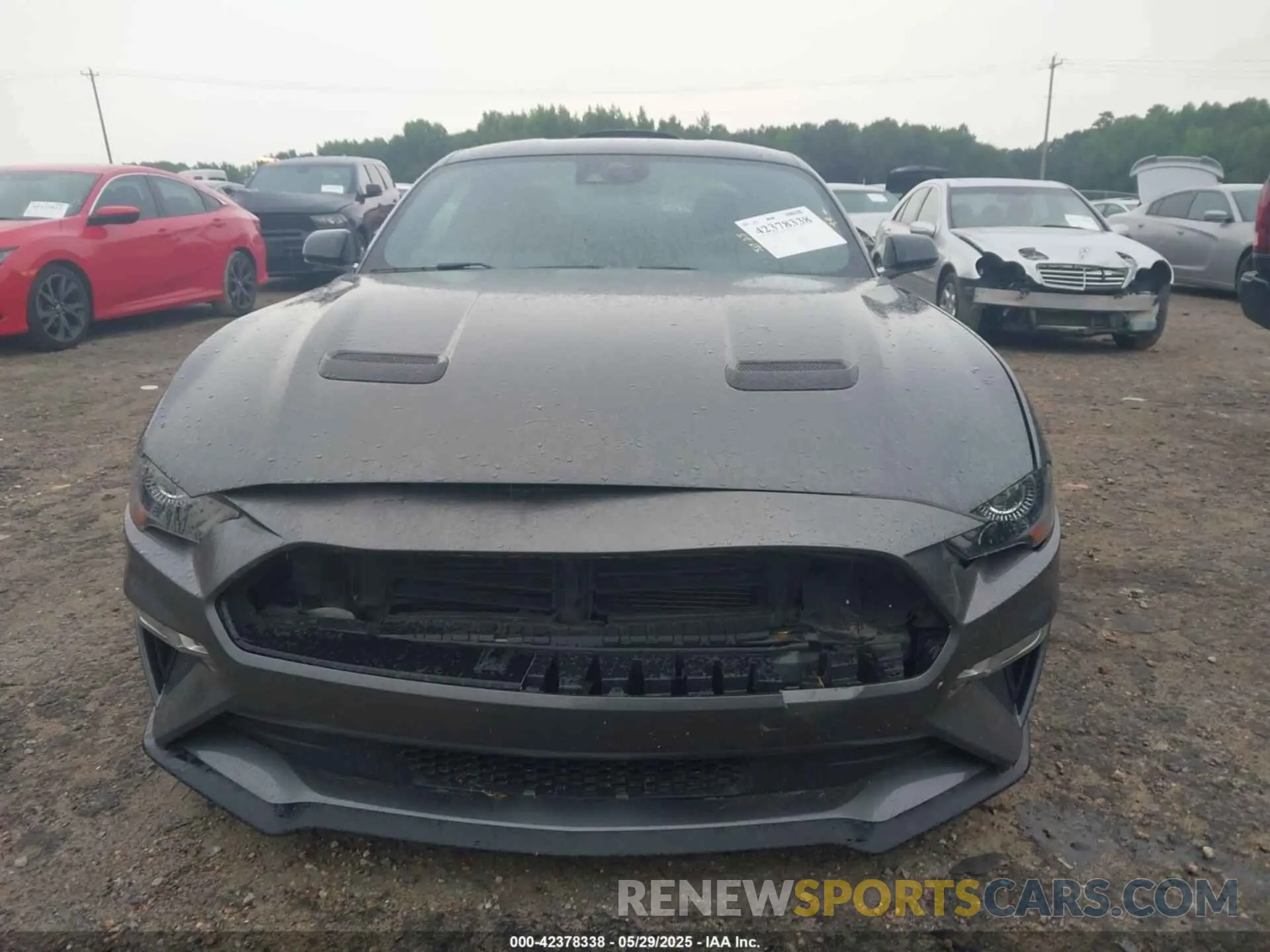 12 Photograph of a damaged car 1FA6P8CF9M5149347 FORD MUSTANG 2021
