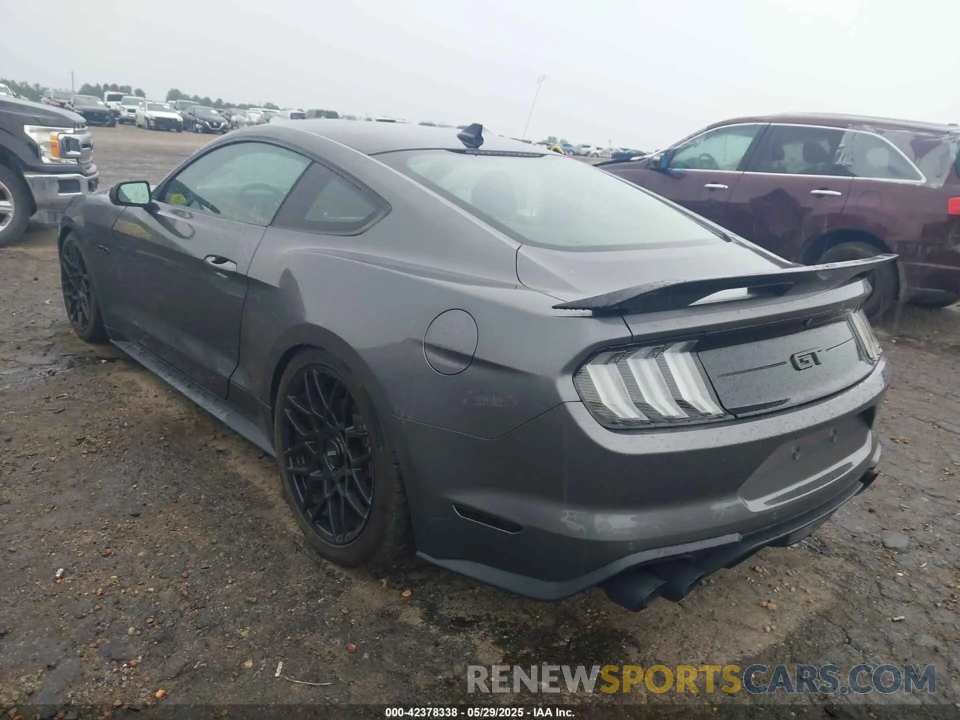 3 Photograph of a damaged car 1FA6P8CF9M5149347 FORD MUSTANG 2021