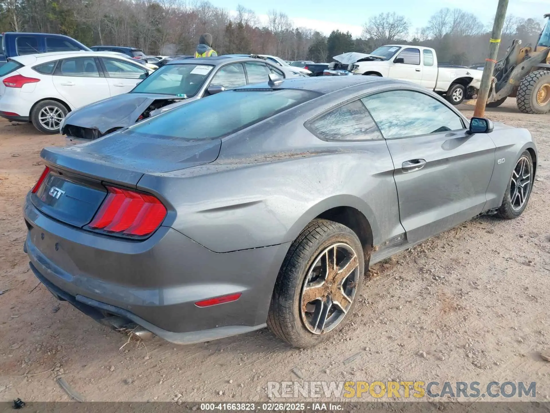 4 Photograph of a damaged car 1FA6P8CF9M5153818 FORD MUSTANG 2021