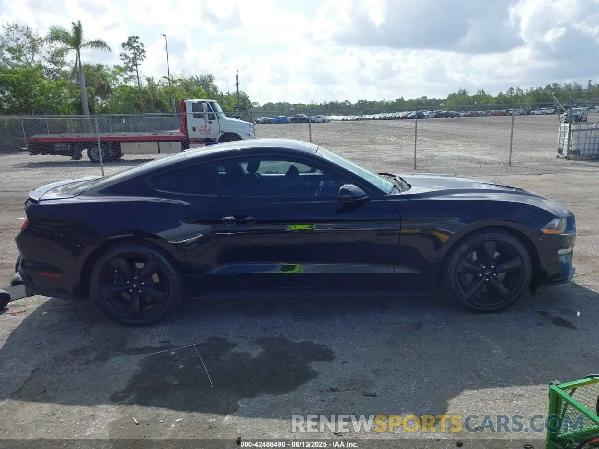 13 Photograph of a damaged car 1FA6P8CFXM5147543 FORD MUSTANG 2021