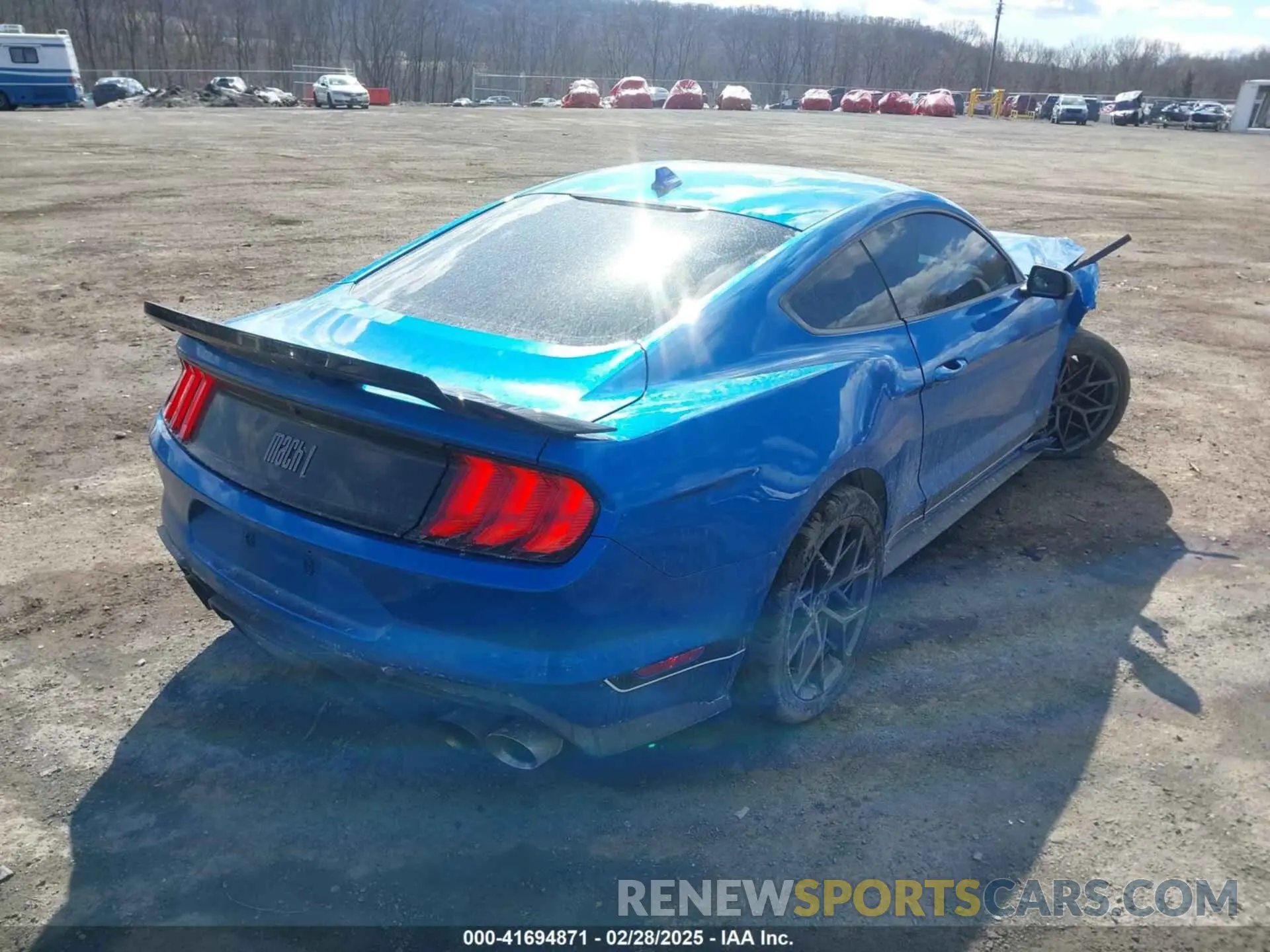 4 Photograph of a damaged car 1FA6P8R05M5554964 FORD MUSTANG 2021